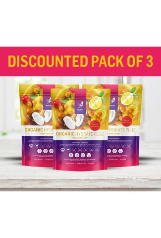 3 x Organic Hydrate Plus